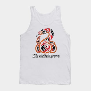 Rattle Snake (Zhiishiigwe) Tank Top